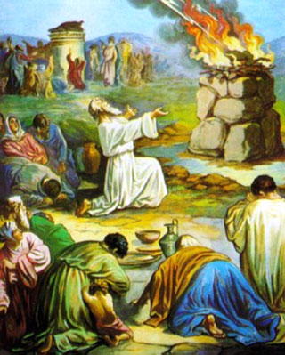 God AnswersBy Fire when Elijah prayed