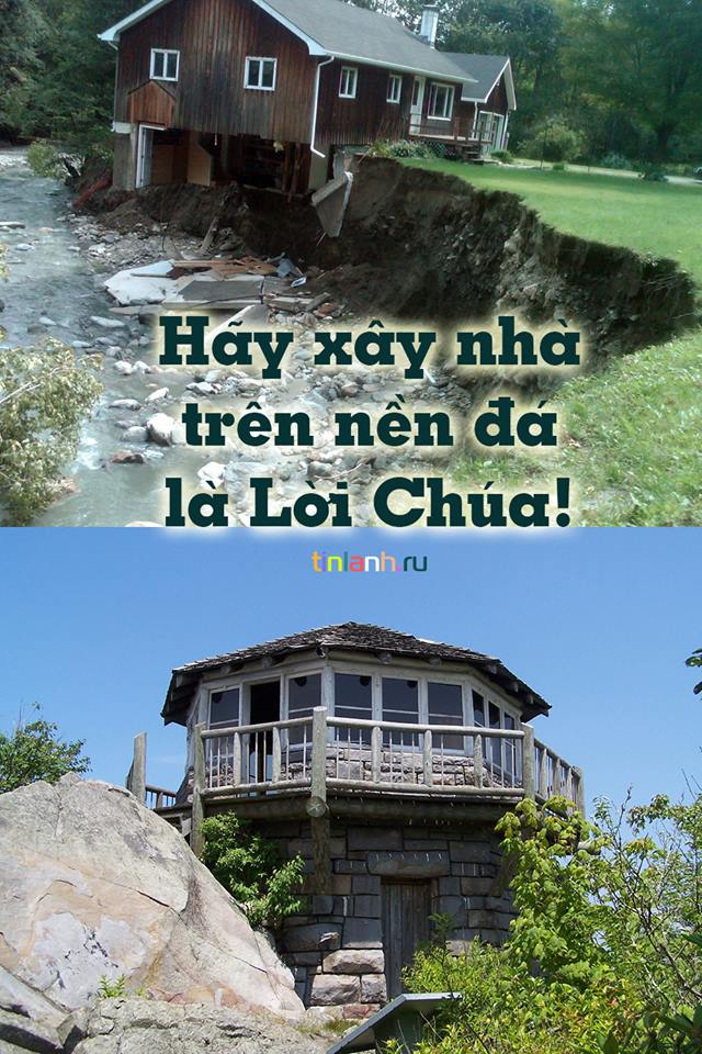 Hay xay nha tren nen da Loi Chua